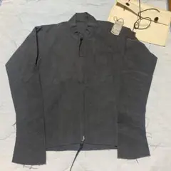 m.a+ ジップシャツ
