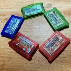 ほ*て様 ポケットモンスター GBAソフト 5本セット