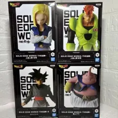 【4種セット】ドラゴンボールZ SOLID EDGE WORKS-THE出陣-