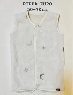 《秋冬》PUPPA PUPO スリーパー S(50-70cm) フランネル