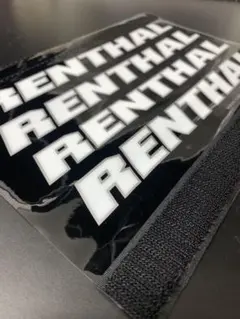 RENTHAL タンデムバーカバー レッド 旧車 チャンプロード 昭和レトロ 
