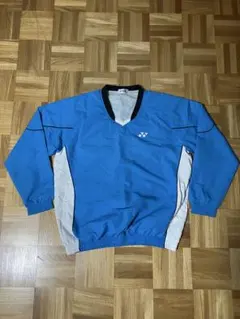 YONEX Vネック長袖ウェア Lサイズ 青
