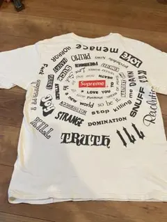 S DOUBLE ショーンステューシー フォントTシャツXL 美品 ホワイト