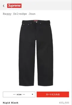 2026年最新】supreme baggy jeanの人気アイテム - メルカリ