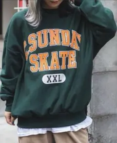 WEGO C.SUNDAY SKATE XXL スウェットトレーナー