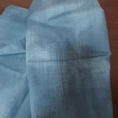 生地 modaコットンです。お色藍染ふうのお色です。