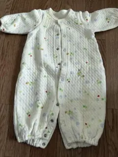 ミキハウス クリーム色ロンパース 70cm