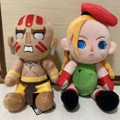【2個セット】ストリートファイターⅡ ぬいぐるみ　キャミィ　ダルシム　限定