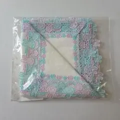 近沢レース☆タオルハンカチ☆ミッフィーコラボ・ホワイト