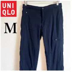 ユニクロ　ウォームイージー スリムフィットストレッチパンツ ネイビー　暖パン　M