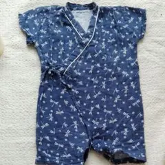 【お値下げ中】コムサ　甚平 ロンパース 50～70 ベビー