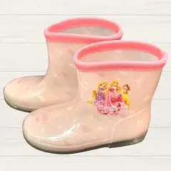 16センチ　ディズニー　プリンセス　長靴　ピンク