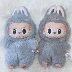 POP MART LABUBU THE MONSTERS ぬいぐるみ 2体セット - メルカリ