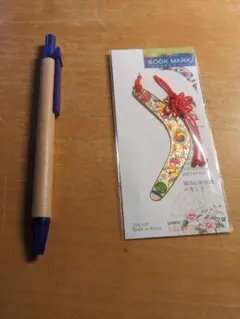 韓国金メッキ 伝統模様のしおり