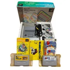 任天堂 Nintendoスーパーファミコン 本体 ゲーム2本付き