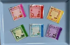 にっこりーノ×サンリオセブンイレブンコラボミニポーチチャーム　6個セット