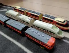 【ジャンク品】プラレール ロマンスカーVSE 他 車両セット