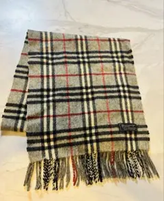 Burberry's England製　100%Lambswool マフラー