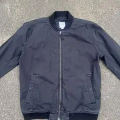 GAP ネイビー ジャケット　ブルゾン　古着 Mサイズ