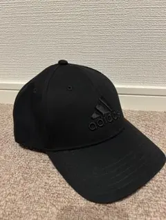 【新品】adidas キャップ オールブラックのサムネイル