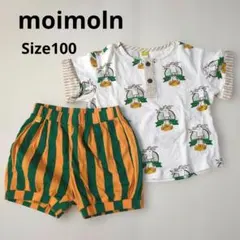 モイモルン　セットアップ　半袖　ショートパンツ　100cm　個性的　ヤギ