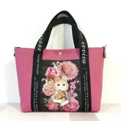 専用☆コラコラ 英字持ち手トート☆ ジョリーフルール