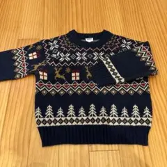クリスマス柄セーター 110-120