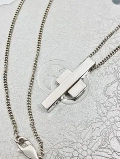 国内正規品gucci十字架クロス細い喜平s925レディースメンズ上品40cm 