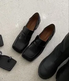 MOUSSY LOAFER HEEL シューズ - メルカリ