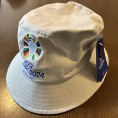 【新品未使用】EURO 2024 サッカー 記念グッズ キャップ ライトグレー