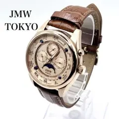 ✨美品✨　JMW TOKYO シチズンムーブメント　ムーンフェイズ　腕時計
