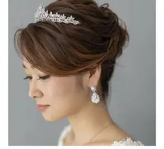 ティアラ&イヤリング　セット