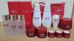 【★空瓶★、15点セット】SK-ll 美容液、クリーム、化粧水、ポーチ