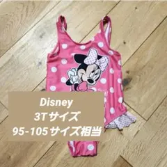 Disney ディズニー ミニーマウス 子供服 水着 95サイズ ピンク ドット