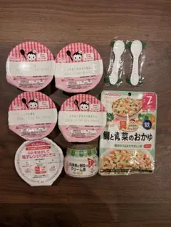 7ヶ月からお魚系離乳食セット　和光堂、キューピー