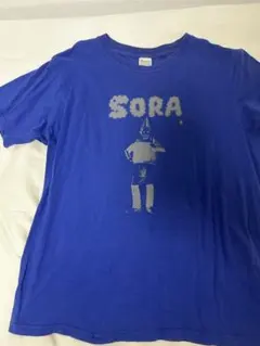 Printstar SORA Tシャツ ブルー Lサイズ