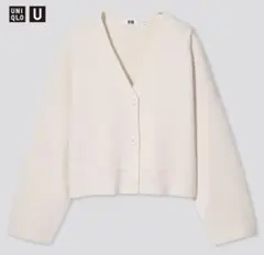 UNIQLO ミラノリブVネックカーディガン（長袖）