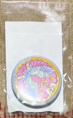 【未開封】 アイカツスターズ！ 虹野ゆめ 地球のツバサ 缶バッジ 非売品