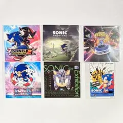 6種コンプリートセット　ステッカー　入場特典　ソニックザエキシビジョン