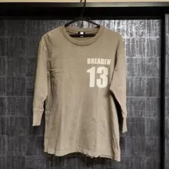 【BREADEN】ブリーデン 七分袖 Tシャツ チャコール