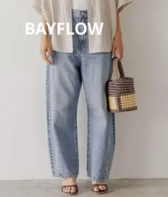 美品 BAYFLOWアソートカーブデニムSサイズ