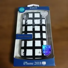 iPhone XR用 耐衝撃ハイブリッドケース PALLET Katie B