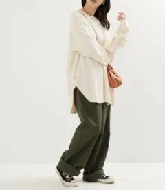 FREAK'S STOREワッフル ロングスリーブTシャツ