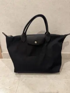 LONGCHAMP☆ルプリアージュ☆エナジートップ☆ハンドルバッグ☆Ｓ☆黒☆