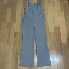 ems excite 千鳥柄サロペット