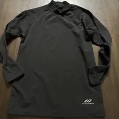 ACTIVEGEAR ブラック 長袖アンダーシャツ 160