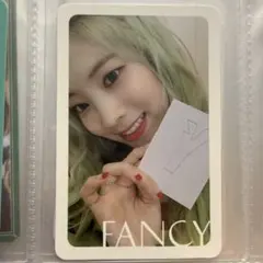 TWICE ダヒョン トレカ Fancy