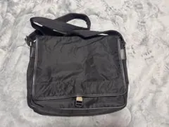 PRADA ブラック ナイロン ショルダーバッグ