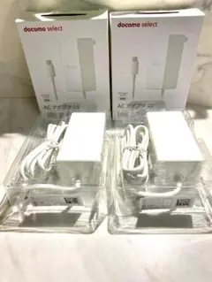 新品未使用docomo ACアダプタ 08 高速充電45wタイプＣ