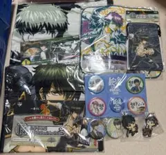 銀魂LIVE2018缶バッジ＋土方十四郎 キャラクターグッズセット